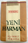 Vintage VERY RARE TURKISH - Late 1960s Original Empty YENI HARMAN CIGARETTE PACK