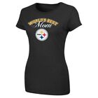 Pittsburgh Steelers NFL Women's World's Best Mom Black T-Shirt