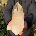 New Listing2.97LB Natural white Crystal Himalayan quartz cluster /mineralsls