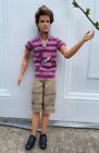2009 Barbie Fashionistas Ken ARTICULATED Ryan doll ROOTED HAIR great for OOAK