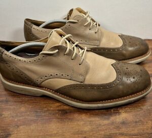 Sperry Top Sider Gold Cup Men Size 11.5 M Bellingham Brown Leather Brogue Shoes