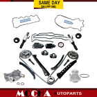 Timing Chain Kit Oil+Water Pump Phasers VVT Valves For 5.4L Ford F150 Lincoln