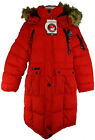 Canada Weather Gear Women's Long Red Puffer Winter Coat, Size XL