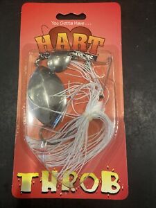 Hart Throb Spinner Bait 1/2oz White