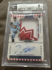 2021 National Treasures Nate Pearson Stars & Stripes RC Patch Auto #/25 BGS 9 C9