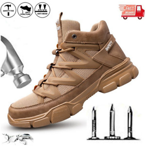 Mens composite toe Work Boots Steel Toe Cap Safety Shoes Indestructible Sneakers