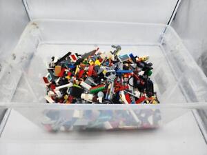 LEGO Bulk Lot of 8 Pounds Bricks Parts and Pieces Figures (some) Genuine 8Lbs