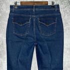 Gloria Vanderbilt womens flap pocket tapered jeans size 12 stretch high rise