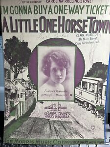 New Listing9x12 3-pack Of Post/1920 Popular Songs Sheet Music