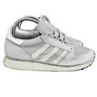 Adidas Original Forest Grove Sneakers Mens 8 Gray White Low Top Casual EE5837