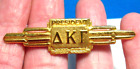 GOLD DELTA KAPPA GAMMA PRESIDENT PIN VINTAGE 12 X 50 MM