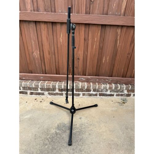 K&M Heavy Duty Microphone Boom Stand with Mic Clip