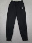 Nike Pants Womens XS Black Jogger Activewear Fleece Casual Pockets