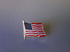 3 - High Quality American Waving Flag Lapel Pins - Patriotic US U.S. USA U.S.A.