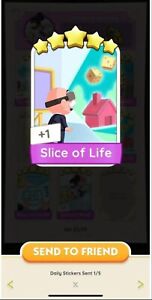 Monopoly Go 5 Star Prestige Card 🌟🌟🌟🌟🌟 Set 23 Slice Of Life