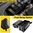 Waterproof Automotive Fuse Relay Holder Box Block For 6 Relay & ATC Blade Fuses