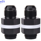 1/2X 8/10AN Flare Fuel Cell Bulkhead Fitting Adapter With Teflon Washer Aluminum