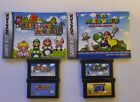 Super Mario Advance Colletion Gba Game Lot Of 4 Gameboy Advance Games Authentic