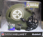 PITTSBURGH STEELERS RIDDELL SALUTE TO SERVICE MINI HELMET NEW IN BOX
