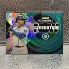 New ListingJulio Rodriguez 2022 Topps Chrome Update Rookie RC Generation Now Refractor #24