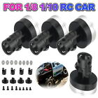 4Pcs Magnetic Invisible Body Post Mount Shell Set For Drift RC Touring Car Fast