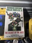 NECA TMNT TMNT 2 Secret of the Ooze 4-PACK VHS Movie Set AND ￼ accessory set