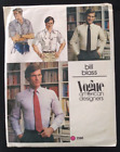 Bill Blass VOGUE 2586 American Designers sewing pattern 16 42 button down shirt