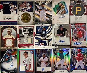 Lot 53 - Massive Modern Baseball Rookies ,Autos, Patches , Parallels - See Pics