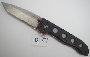 New ListingCRKT M16-12Z Pocket Knife Tanto Point Combo Edge Blade Columbia River M21