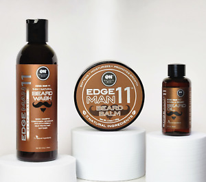 ON NATURAL - Edge Man 11 - Total Beard Care System (Balm, Oil, Wash)