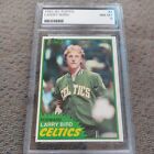 New Listing1981 Topps Larry Bird #4 KDA 8 Near Mint!  first solo CARD💥🏆🏆🏆