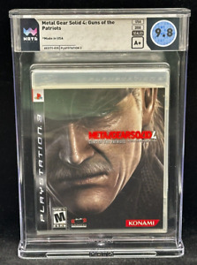 Metal Gear Solid 4 Guns of Patriots Sony PlayStation 3 PS3 Sealed WATA 9.8 A+