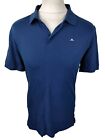 Mens J Lindeberg Golf Polo Shirt Blue Medium 40 Chest
