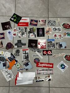 Supreme Stickers Authentic Box Logo and more Killer Scratch Burberry Tupac