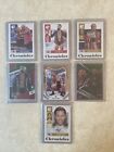 2022 WWE Chronicles Lot Of 5 #’ed Cards /99 And One Auto All Top loaded