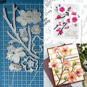 Flower Metal Cutting Dies Scrapbooking Paper Card Embossing Stencils Crafts DIE