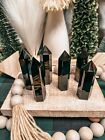 Wholesale Lot 1 Lb Natural Obsidian Stone Obelisk Tower Crystal Wand Energy