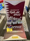 Panini HARDCOVER REDFifa World Cup Qatar 2022 Album+Complete Sticker Set+ REDBIN