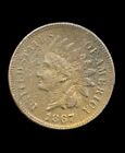 1867 Indian Head Cent, Details, 4/26/24, Free Shipping