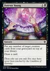FOREVER YOUNG ~mtg NM-M Throne of Eldraine Com x4