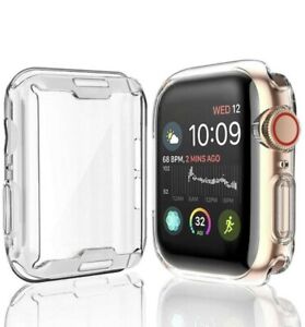 TPU Cover Case Screen Protector 38/42/40/44mm For Apple Watch Series 1/2/3/4/5/6