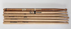 Drum Sticks 3 pair USED Mixed Lot Innovative, PROMARK, Gwaltney, BYOS, LOT RIOT