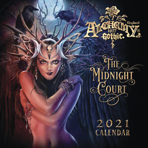 Alchemy Gothic 2021 Wall Calendar 12 Months Fantasy Art Fairy Dragon Unicorn NEW