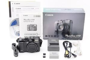 [MINT] Canon PowerShot G10 14.7MP Compact Digital Camera Black From JAPAN