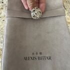 100% Authentic Alexis Bittar Lucite Diamond Dusted Ring