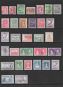 NEWFOUNDLAND    VARIOUS USED ISSUES      1911 to 1947