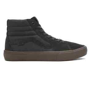 Vans BMX Sk8-Hi Shoes in Grey and Gum Suede Trainers