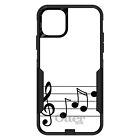 OtterBox Commuter for Apple iPhone (Pick Model) Treble Staff Music Notes