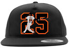 San Francisco Giants Barry Bonds 25 Logo Snapback Hat