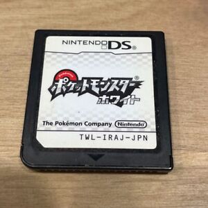Authentic Japan Nintendo DS Pokemon White Japanese Games Pocket Monster Game